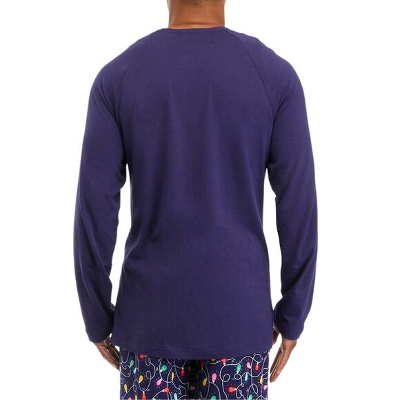 NWT Men's Pajamarama Christmas Merry and Bright Long Sleeve Shirt 2XLT - Picture 8 of 8